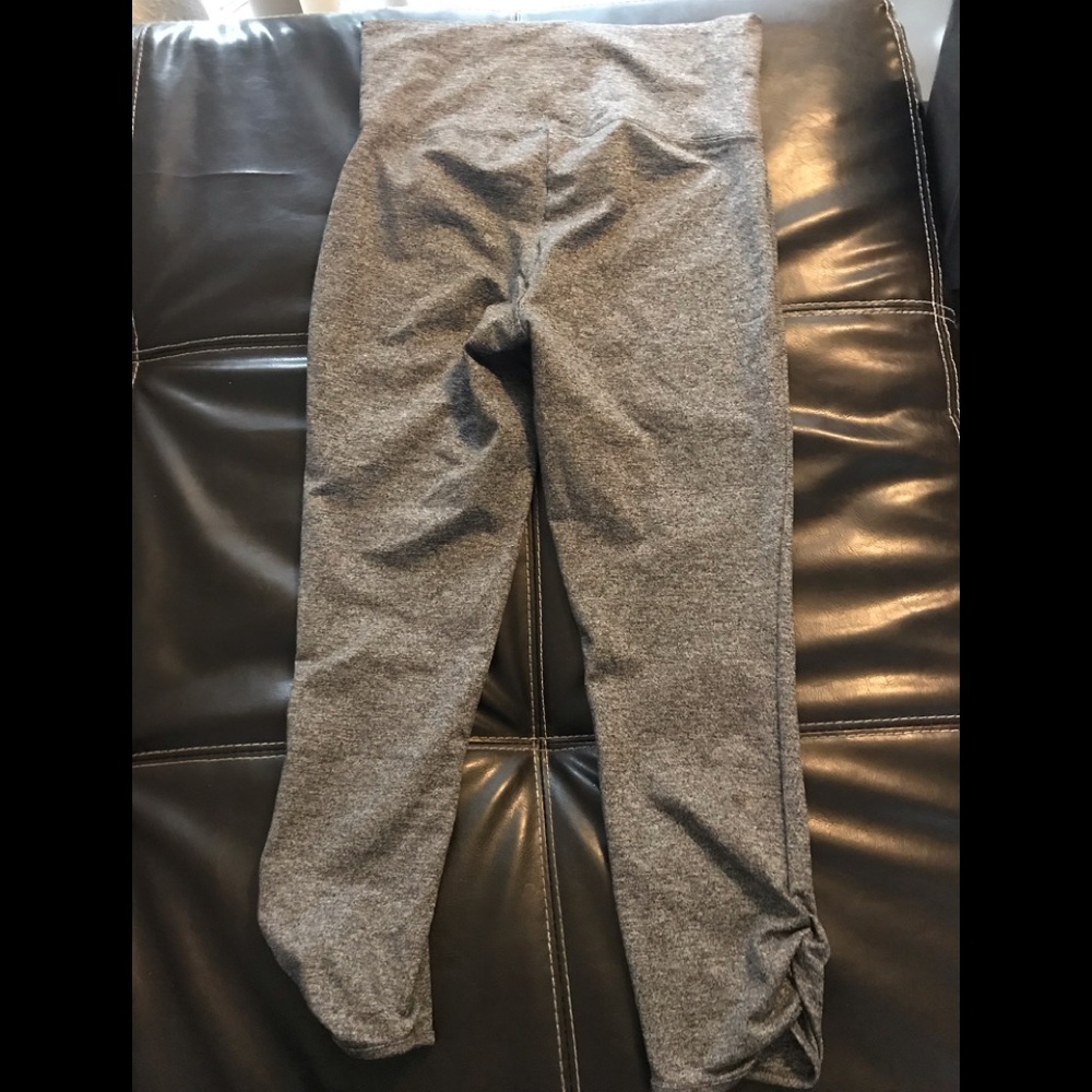Dark grey workout leggings